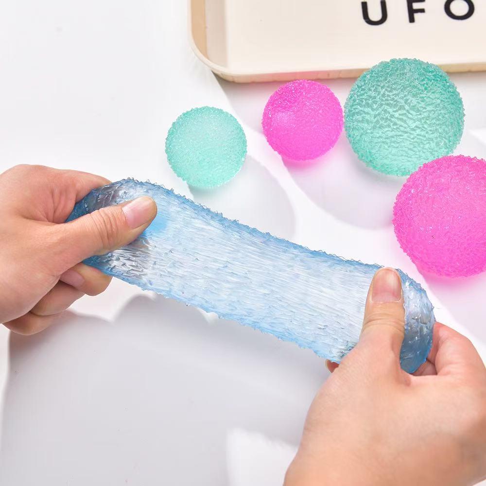 Malt Sugar Texture Squeeze Ball Toy, Soft Stress-Relief Ball for Adults and Kids, Fun Prank Party Gift
