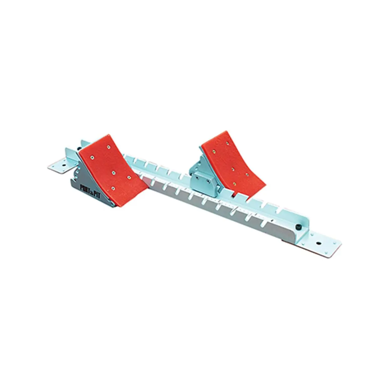 212 MAIN SSN Elite II Unisex Track & Field Sports Shoe Accessory Starting Block - 4-Adjustable Angles, Durable Cast Alum. Rail System, 11x30", 13.2lb Construction, Complete with Spikes