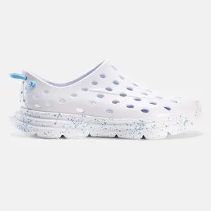KANE Revive - All White / Light Blue Speckle - Everyday Sneaker, Shoe for Runners