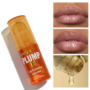 1pc/2pcs Ginger & Peppermint Lip Plumping Oil Lip Plumper Lip Volumizer | Plumps & Enhances Lips | Moisturizing & Hydrating Lip Care Moisturizer Moisture Hydrate