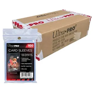 Sealed Case - Ultra Pro Sleeves: Standard Soft (Penny Sleeves) 10,000 Sleeves Total
