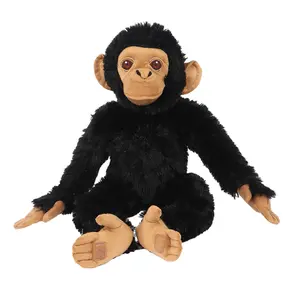 Punch Monkey Plush 20 Inch Soft Stuffed Animal Pillow Emotional Support Zoo Animal Plush Companion for Kids Adults Stress Relief Ultra Soft Fabric Unique Boxing Pose Design Perfect Cuddling Size