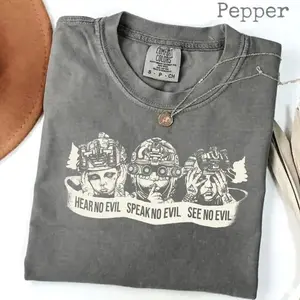 Comfort Colors Proverbial Maxim Shirt Unisex Short Sleeve, Army Military Menswear, Gun Shirt Tactical Gear, Good Graphic Shirt, Made In USA.