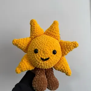 Crochet Sun Plushie