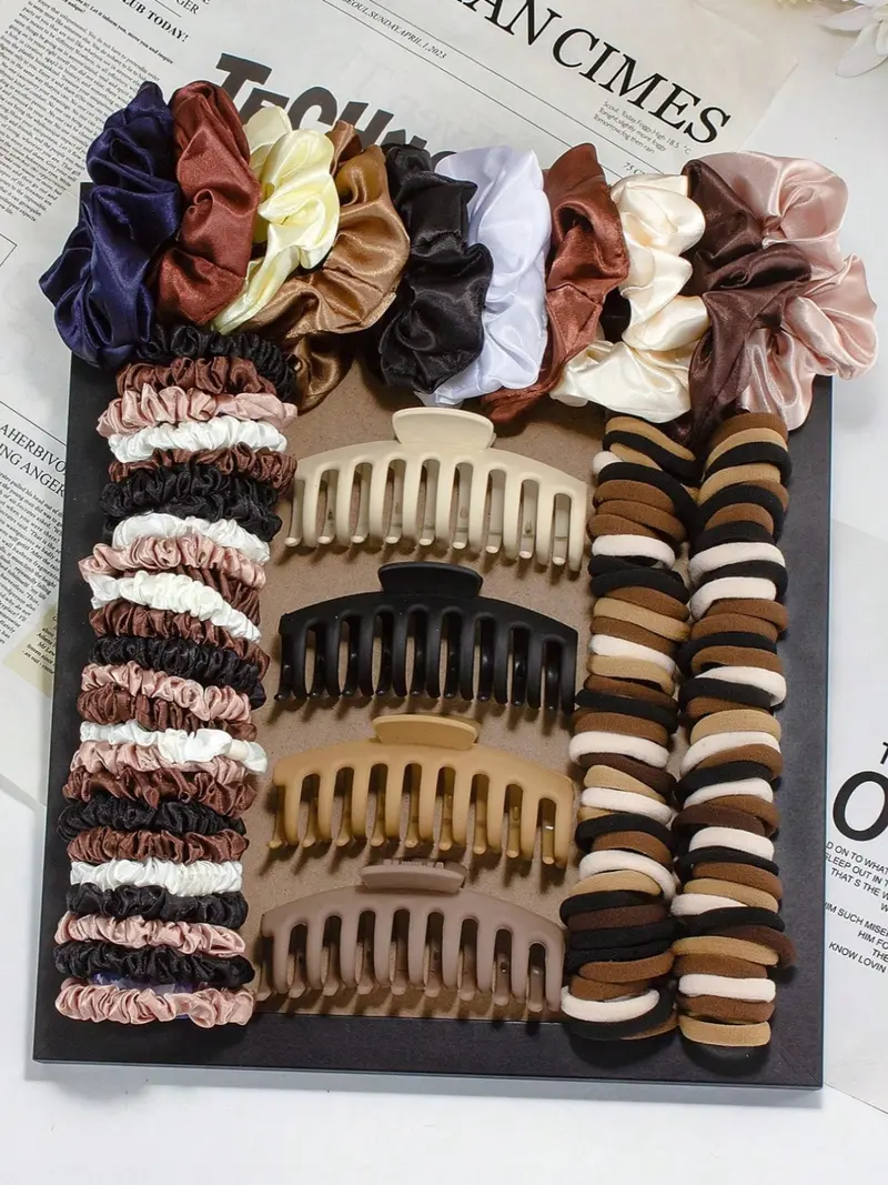 hair ties that match hair colour - TikTok Shop display picture 1