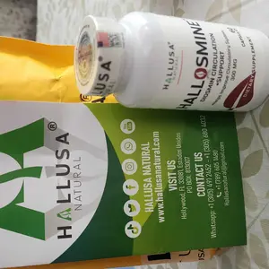 Product Review of HALLUSA NATURAL HALLOSMINE 300 Mg Diosmin Circulation 60 Capsules Gluten-Free Organic GMO-Free Sugar-Free Supplement for Healthy Circulation & Veins Health Made in USA Dietary from L**6