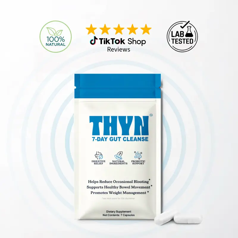 7-Day Cleanse | Natural Detox & Gut Reset | Advanced Formula with Senna, Cascara Sagrada, Aloe Vera, & Probiotic Support | Non-GMO | Digestive Health and Comprehensive Gut Reset