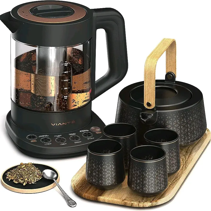 Beautiful Black Electric Teapot