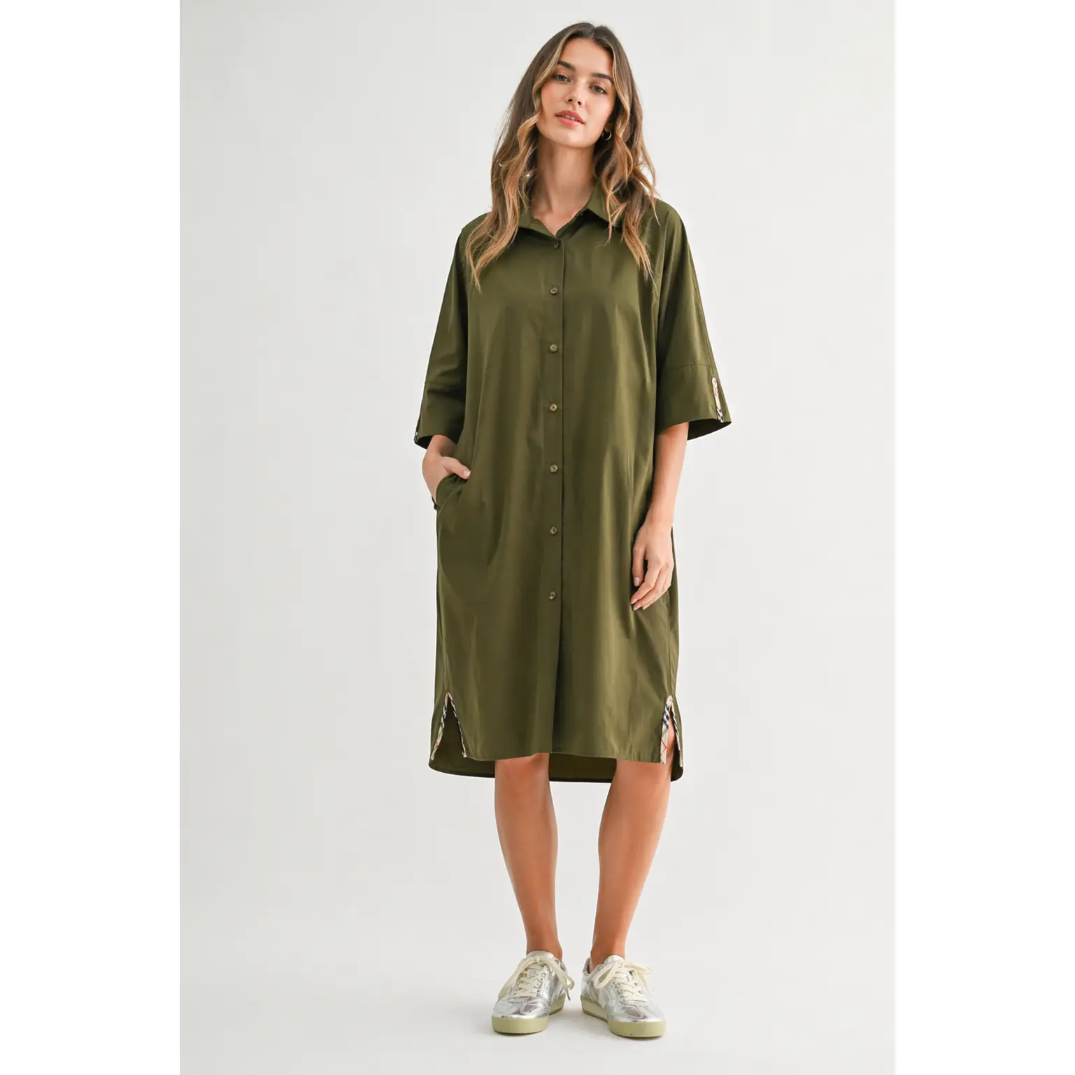 Whitney Woven Tunic Dress