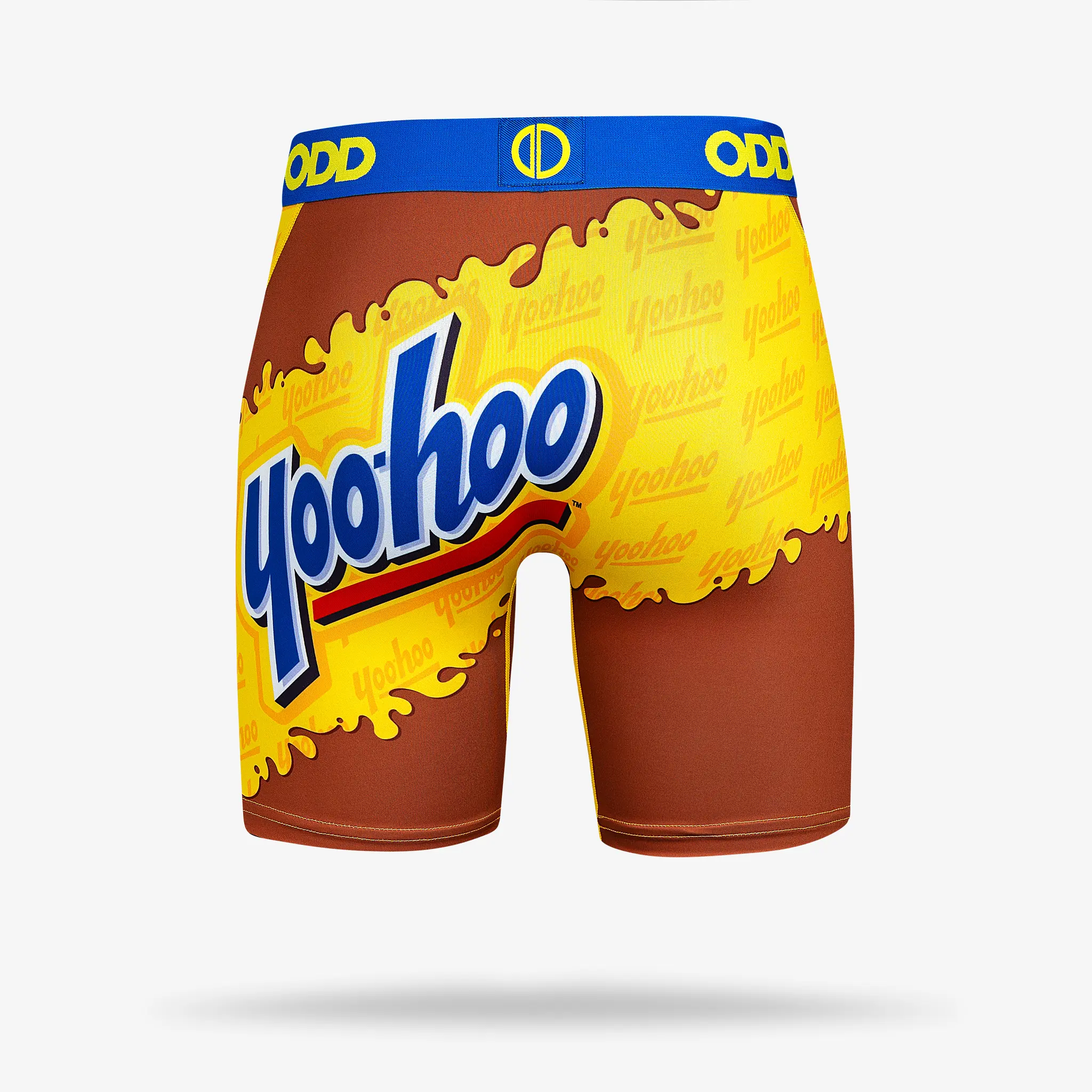 Odd Sox Men's Vintage Classic Yoo-Hoo Chocolate Boxer Briefs - Menswear Breathable Fabric Underwear for On-The-Go Use, s-bf