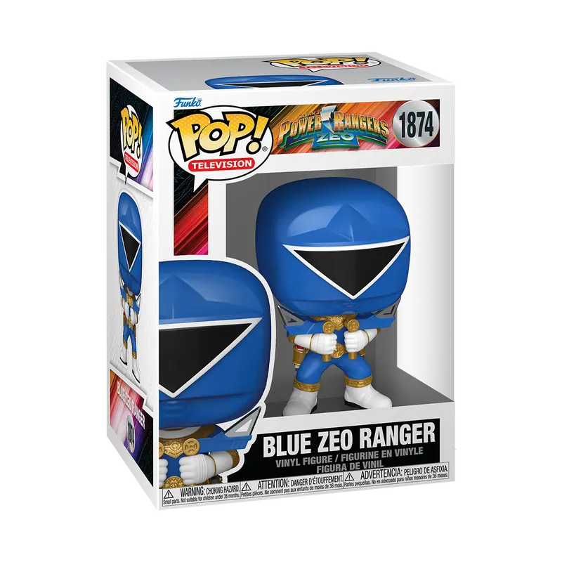 Funko Pop Vinyl Figure Power Rangers Blue Zeo Ranger 1874