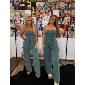 Forevermore Jumpsuit- Teal