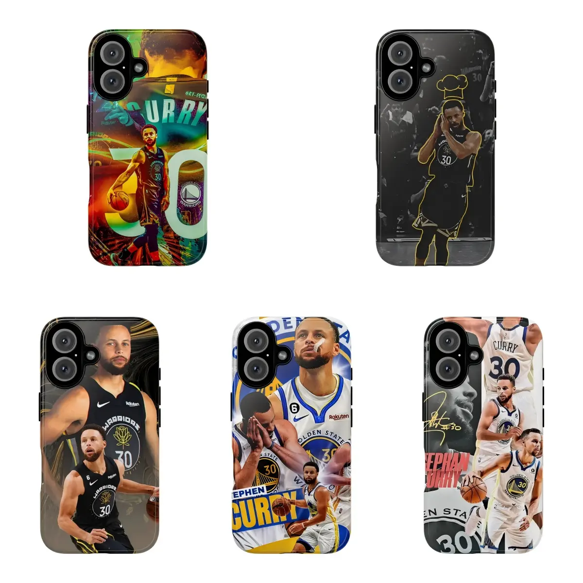 Stephen Curry Phone Case Golden State Warriors Cover for iPhone17 ProMax /16/15/14/13/12/11 Plus for Samsung phones, suitable for both men and women,  Perfect Gift for Women Men.A gift for the fans