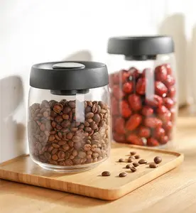 Vacuum Seal Glass Storage Jar