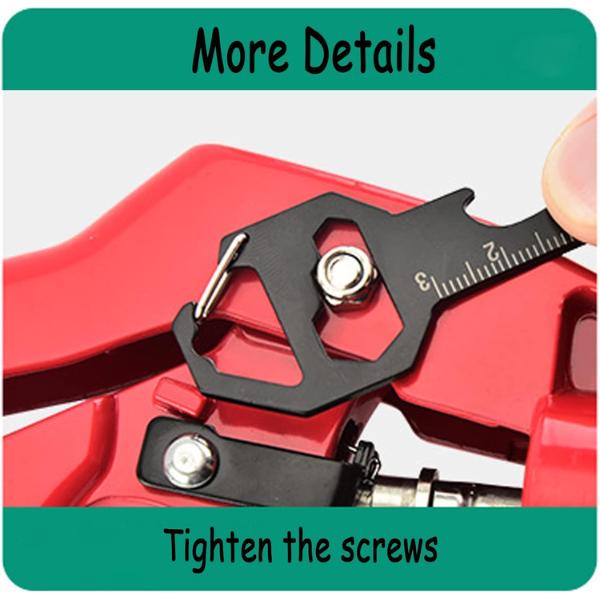 2PCS Keychain Multi Tool – EDC Essential Solid Compact & Convenient Multi Functional Design with Keychain for Everyday Carry