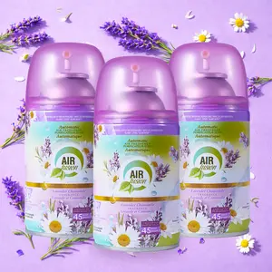 AIR FUSION Aroma Blend Scented Bathroom Freshener Spray - 5 Oz, 3 Pack, Fresh Floral Fruity Flowers Scents, Easy-to-Use, Hand or Dispenser Compatible, for Daily Use