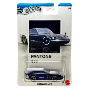 Hot Wheels Nissan Fairlady Z Blue Silver Series 1/6