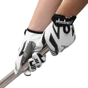 1 Pair of High-Quality Golf Gloves | Breathable, Unisex, Polyester, with Excellent Grip and Durability, Ideal for Adults and All Levels Golfers, Available in and, Hook-and-Loop Closure, Hand Wash Care