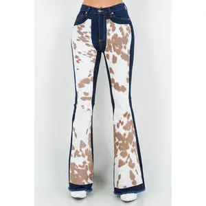 Rodeo Bell Bottom Jean in Dark