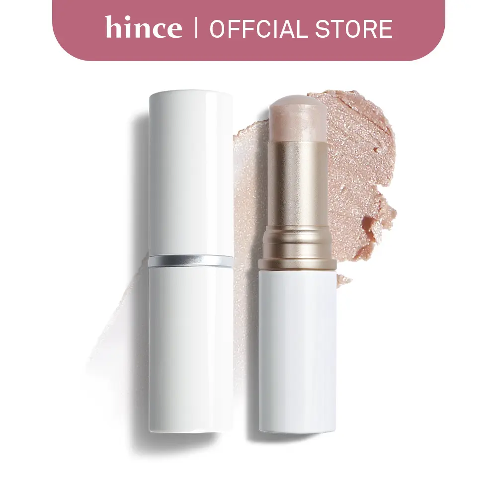 [hince Official] True Dimension Radiance Balm - Highlighter Stick for Korean Glass Skin, Multi-Color Natural Shade Stick & Glow Seeker Highlighter | Cream Blush, Contour Highlighter Stick & Lip Glow in One | Dewy Glow Finish