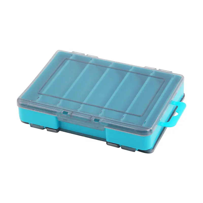 Lure Bait Storage Box Lure Double-Sided U-Shaped Multi-Functional Box Pencil Minnow Crawling Fake Bait Accessories Box Sequin Bait Box Fishing Gear Accessories Storage Hard Bait Soft Bait Box