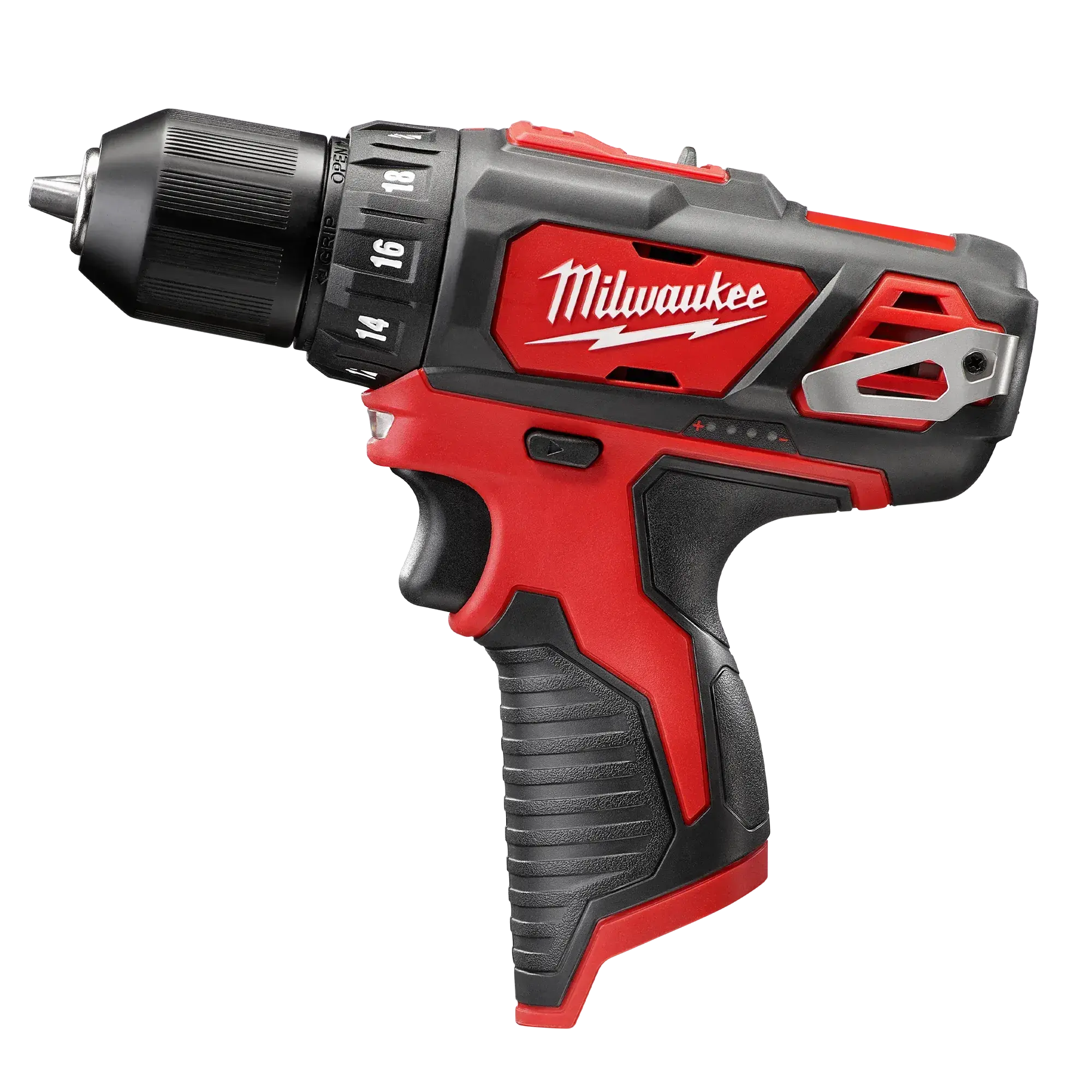 Milwaukee 2407-20 M12™ 3/8” Drill/Driver, Lightweight Cordless Power Tool (Tool Only), Lightweight Cordless Drill