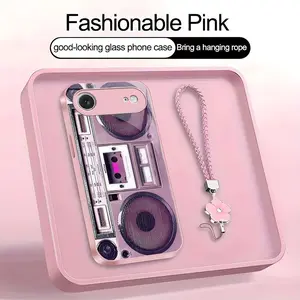 Suitable for [iPhone 17 Air] high-end women's phone case🤩,retro cassette tape pattern, fun and appealing🥰✨, drop-resistant, affordably priced，fingerprint-resistant  YM99