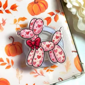 Balloon Dog Magsafe Phone Grip, Magnetic Phone Holder, Pop Socket for Phone, Gift for Valentine