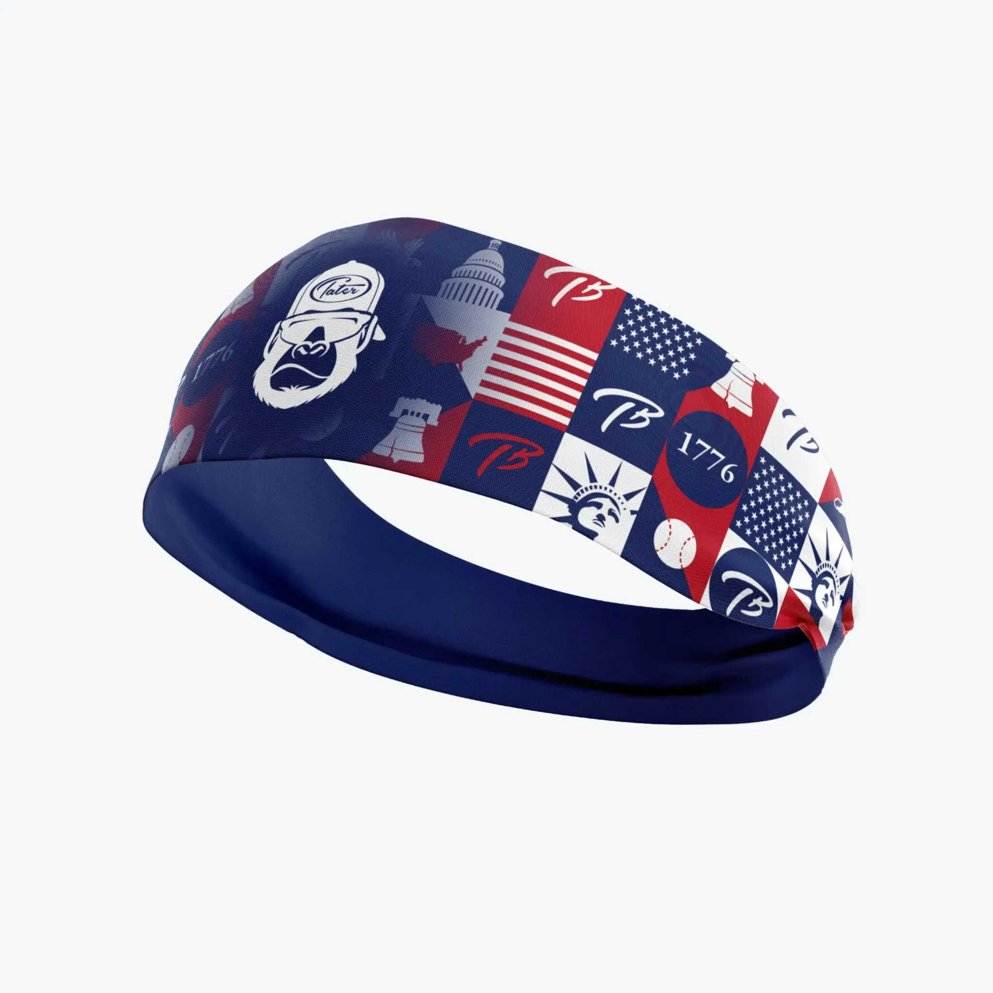 HOMEGROWN - USA Kong Baseball Headband HOMEGROWN - USA Kong Baseball Headband