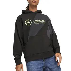 PUMA Mens Mapf1 Statement Hoodie Casual Outerwear Casual - Black