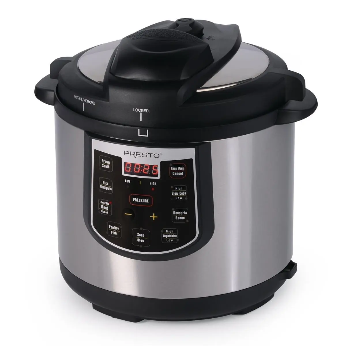 212 MAIN 6 qt Electric Pressure Cooker - Versatile Kitchen Cookware, Countertop Cooking Tool, Multifunction Appliance