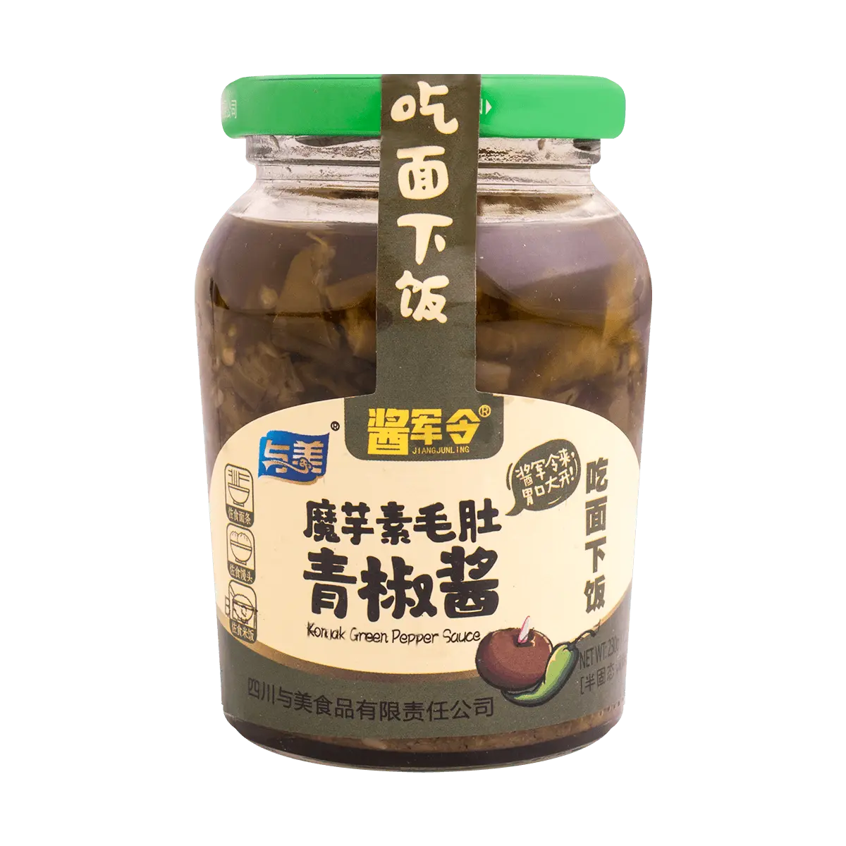 YUMEI Konjak Green Pepper Sauce 230g