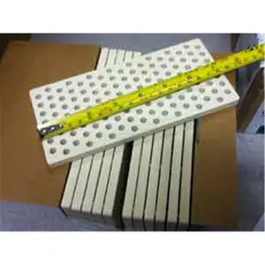 212 MAIN Broilmaster DPA116 Flare Buster Flat Ceramic Pads Set - BBQ Grilling Accessory for Grill Burners, Ceramic Tiles, Display Pack, Requires B101061 Rack for Flavor Screen Replacement, Burner