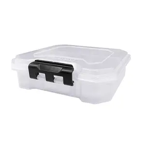 6 in. 6-Compartment Storage Bin Small Parts Organizer