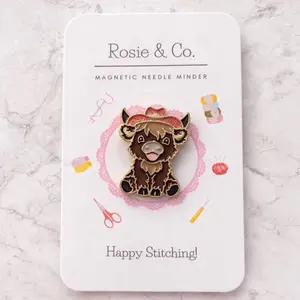 Highland Cow Magnetic Needle Minder
