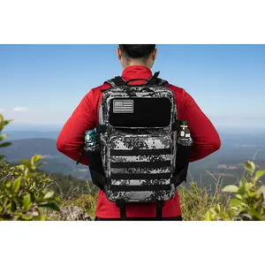 For 3-layer design to organize your gym gear, laptop, and travel essentials.