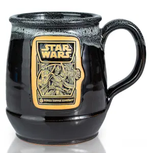Dark Side Chocolate Truffle Handthrown Mug Dark Side Chocolate Truffle Handthrown Mug