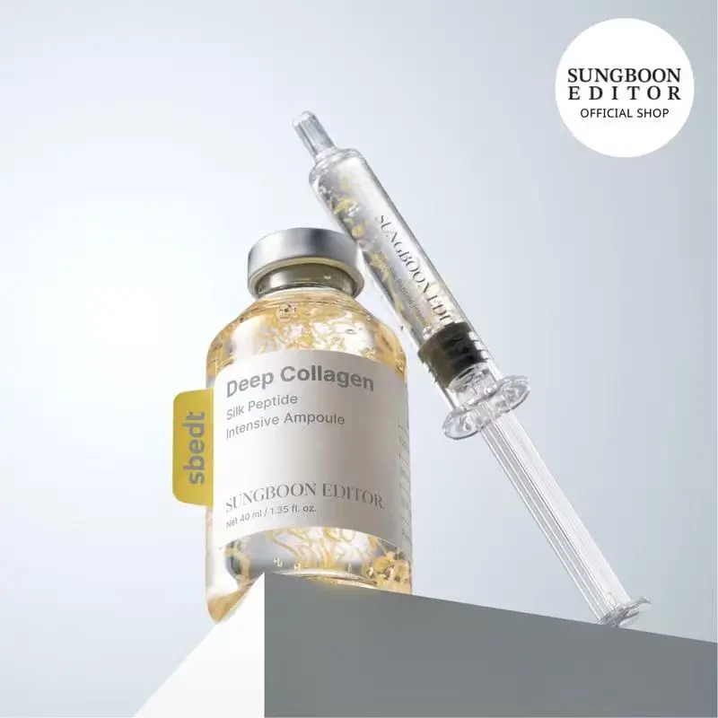 [Sungboon] Silk Lifting Peptide Ampoule | Wrinkle Care | Face-Lift at Home serum with Peptides & Deep Collagen | Plumping, Smooth, Anti aging Korean Skincare (30ml)