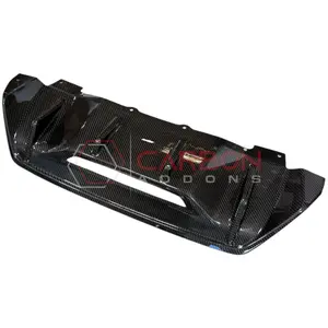 Real Carbon Fiber Rear Diffuser for 2024+ Ford Mustang