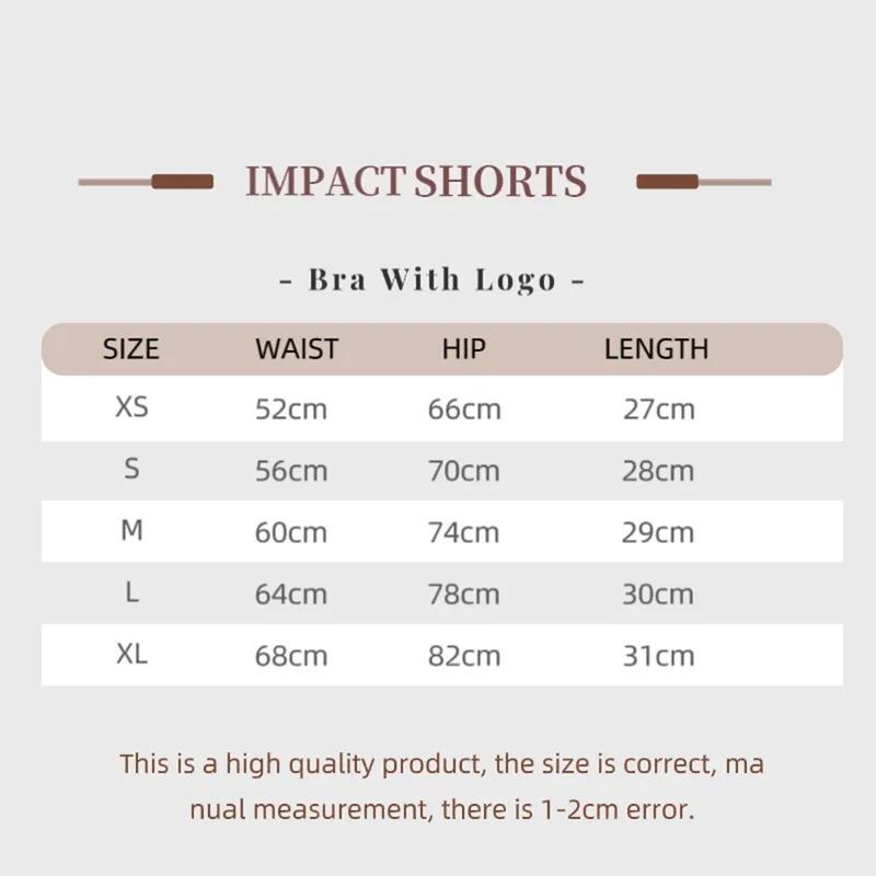 Impact Shorts with Logo Low Waist Seamless Yoga Shorts Scrunch Bum Gym Shorts Workout Biker Short Stretch Fitness Clothing Impact Shorts with Logo Low Waist Seamless Yoga Shorts Scrunch Bum Gym Shorts Workout Biker Short Stretch Fitness Clothing