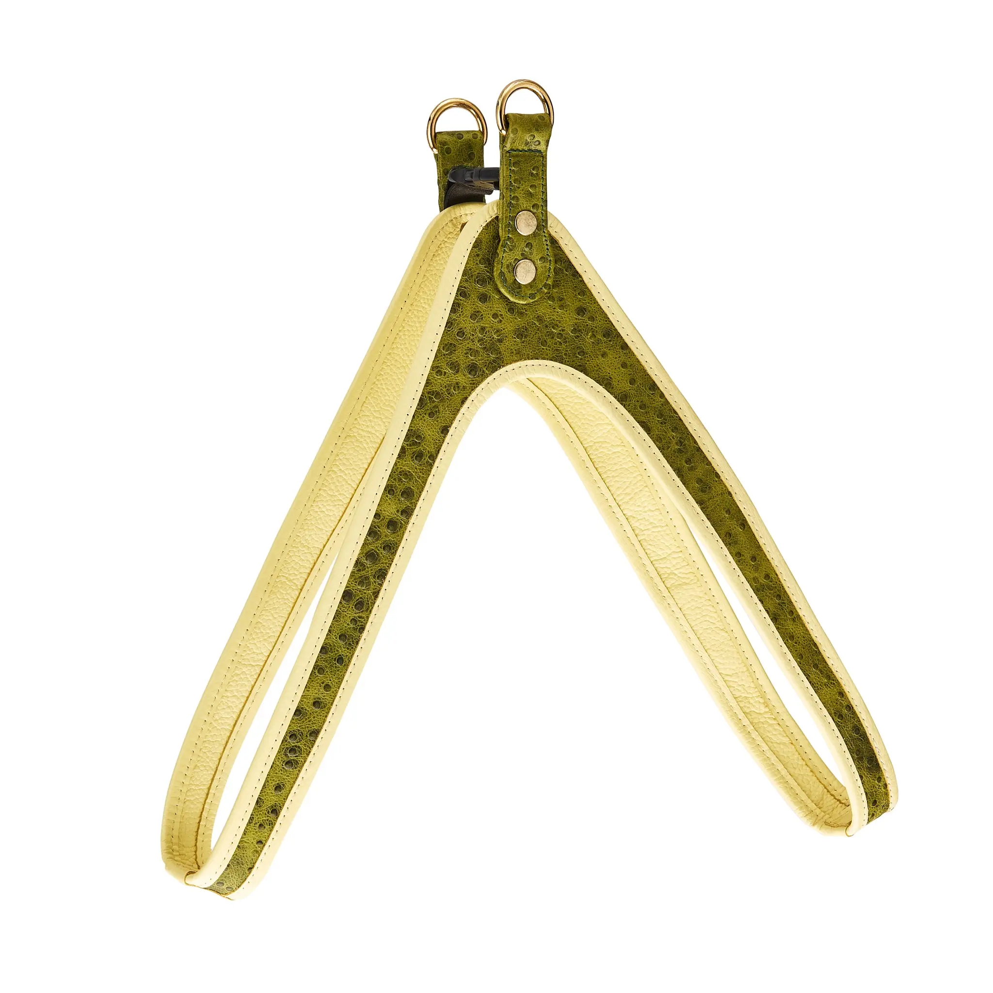 Punk Leather Harness - Green