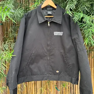 2000s Black Dickies Varsity Jacket | Dickies US Men's XL