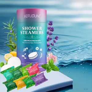 Sefudun Essential Oil Bath Fizzers 8p/16p, Aromatherapy Bath Tablets, Shower Products, Quick Dissolving, Moisturizes Skin, Relaxes Mind, Perfect Gift