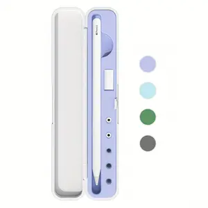 Protective case pen case is suitable for Apple pencil stylus storage case pen tip case ipad capacitance pen accessories anti-lost pencil case pen case pen case with pen slot.