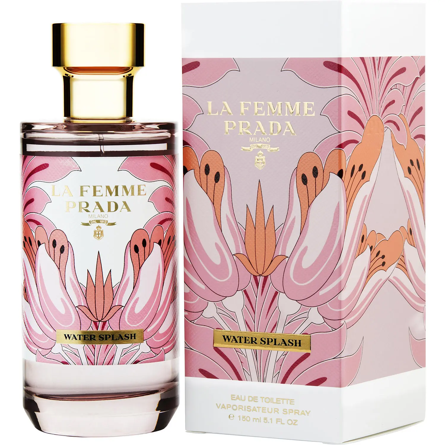 Prada La Femme Water Splash By Prada Edt For Women Prada La Femme Water Splash By Prada Edt For Women