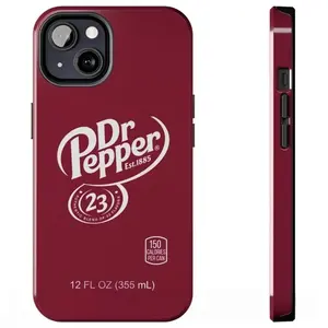 JIACC DDr Pepperr Soda Can Pattern Phone Case Pop Drink Drpepperr for iPhone 17 ProMax Plus Air 16 15 14 13 12 11 X XR & SamsungS25 S24 S23 S22 Ultra, Aesthetic Protective Cover Tough Phone Case Unique gift options