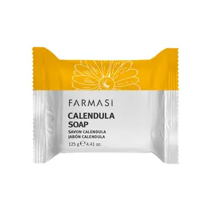 Farmasi Calendula Bar Soap Body Care Cleansing 125g Gentle Daily Use for Soothing Skin Cleanse