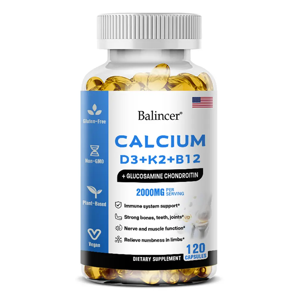 Balincer Calcium health supplements,Support bone and joint health, 120 Capsules Balincer Calcium health supplements,Support bone and joint health, 120 Capsules