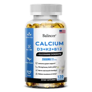 Balincer Calcium health supplements,Support bone and joint health, 120 Capsules Balincer Calcium health supplements,Support bone and joint health, 120 Capsules