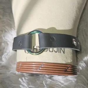 Black with Green O-ring Collar